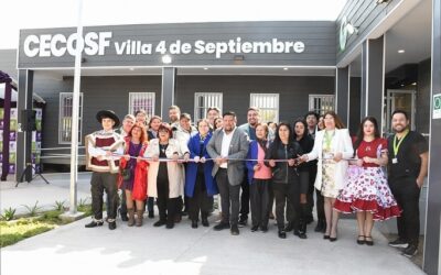 EL BOSQUE INAUGURA LAS NUEVAS DEPENDENCIAS DEL CECOSF VILLA 4 DE SEPTIEMBRE